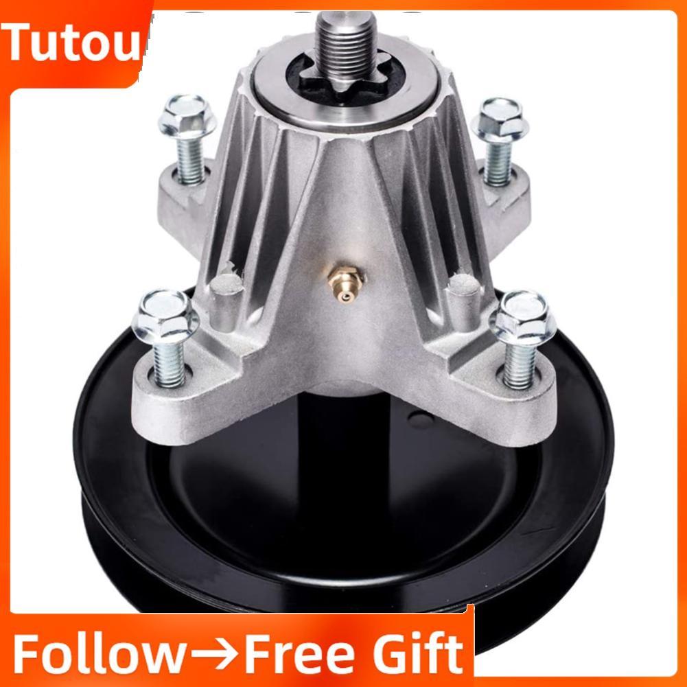 Tutoushop ZJchao ดาดฟ้าชุดแกนหมุนเครื่องตัดหญ้าอุปกรณ์เสริม 6 จุด Star เพลารอกสำหรับ Cub Cadet 61804