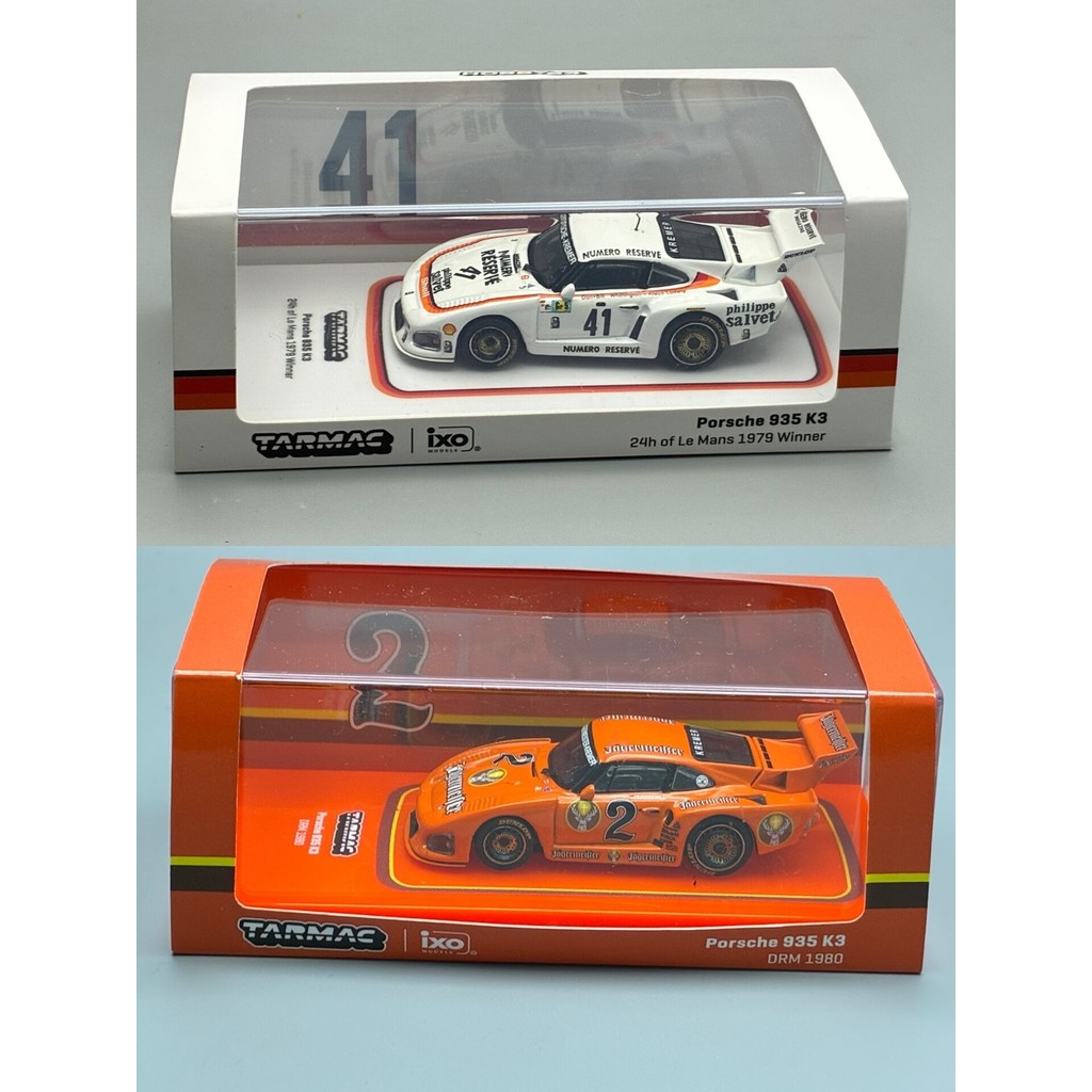 Tarmac works 1/64 Porsche 935k3 tw 1979 Raman Rally Alloy Car Model ยี่ห้อใหม่แกะกล่องเท่านั้น