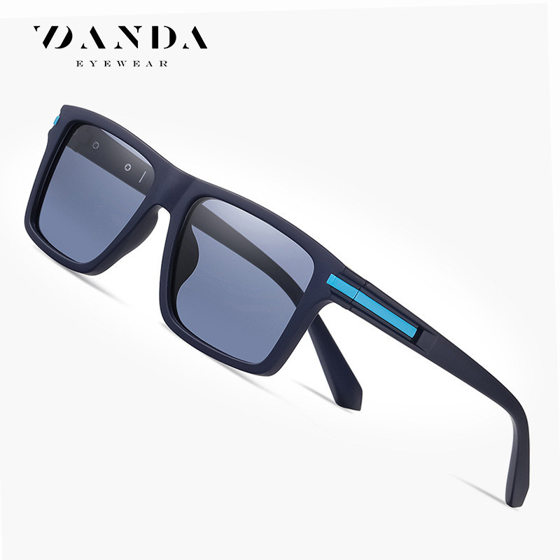 New polarized sunglasses, European and American classic casual colored sunglasses for men, driving s