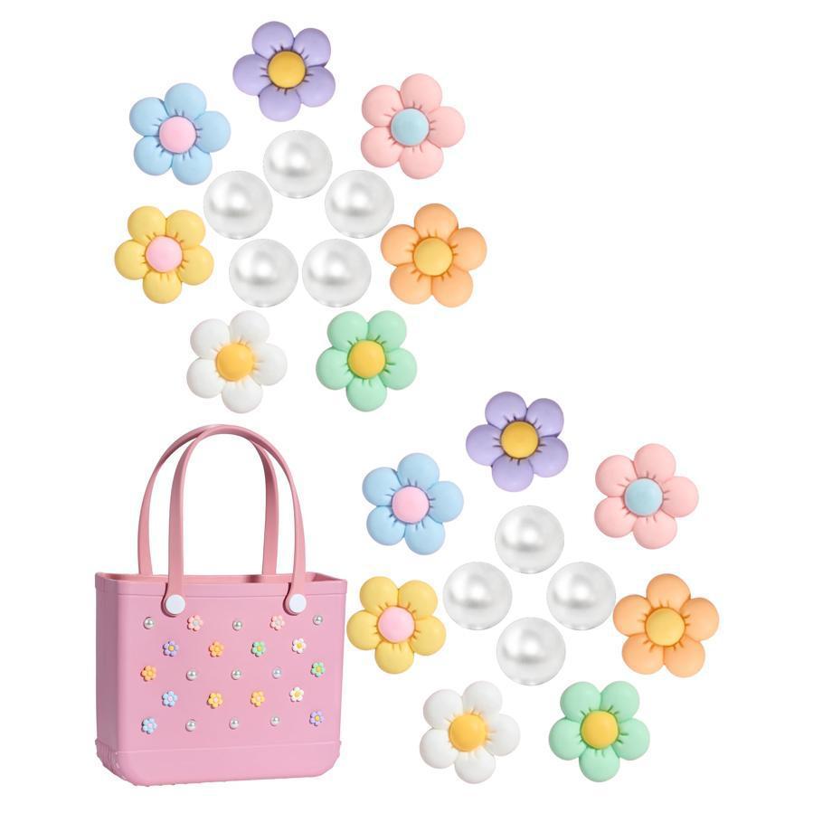 Hole Bag Buckle Beach Bag mon carame Rubber Beach Bag Accessories Charm Rubber Beach Tote Bag Access