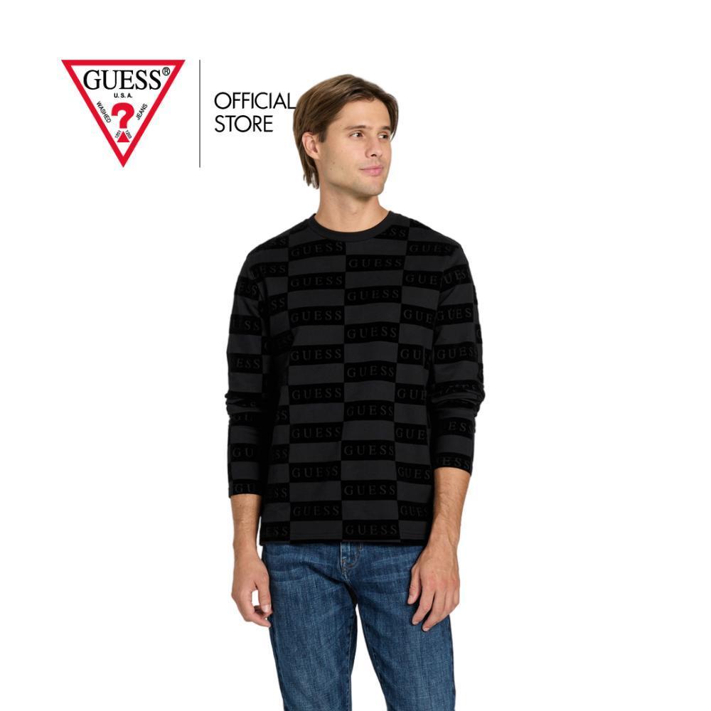 GUESS MEN เสื้อ รุ่น X4RP19K6YV0  สีดำ