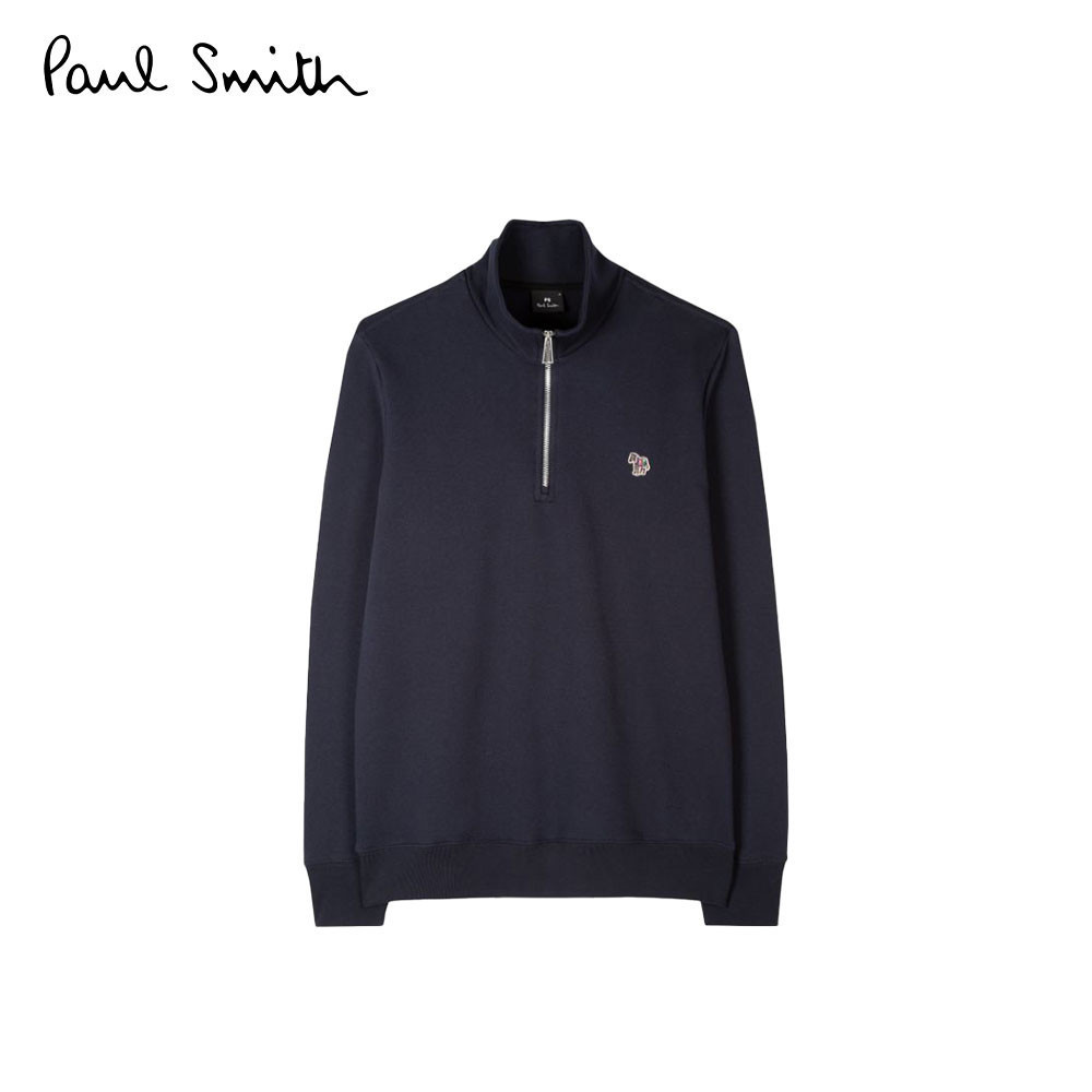 Paul Smith เสื้อสเวตเตอร์ผู้ชาย รุ่น M2R-168T-KZEBRA-49 สี Very Dark Navy