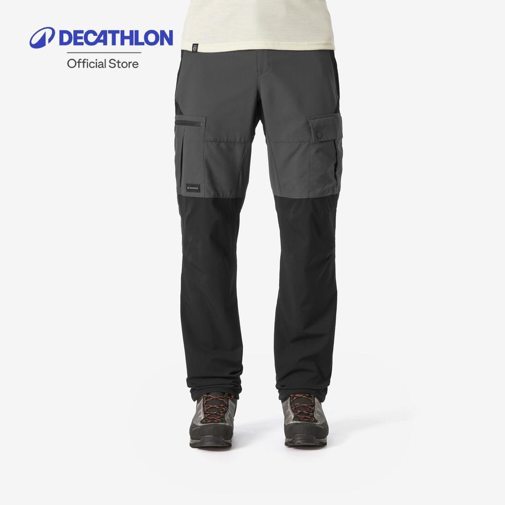 Decathlon Men'S Durable Trekking Trousers - Mt500 กางเกงขายาวผู้ชายสำหรับการเทรคกิ้งบนภูเขา รุ่น Mt5