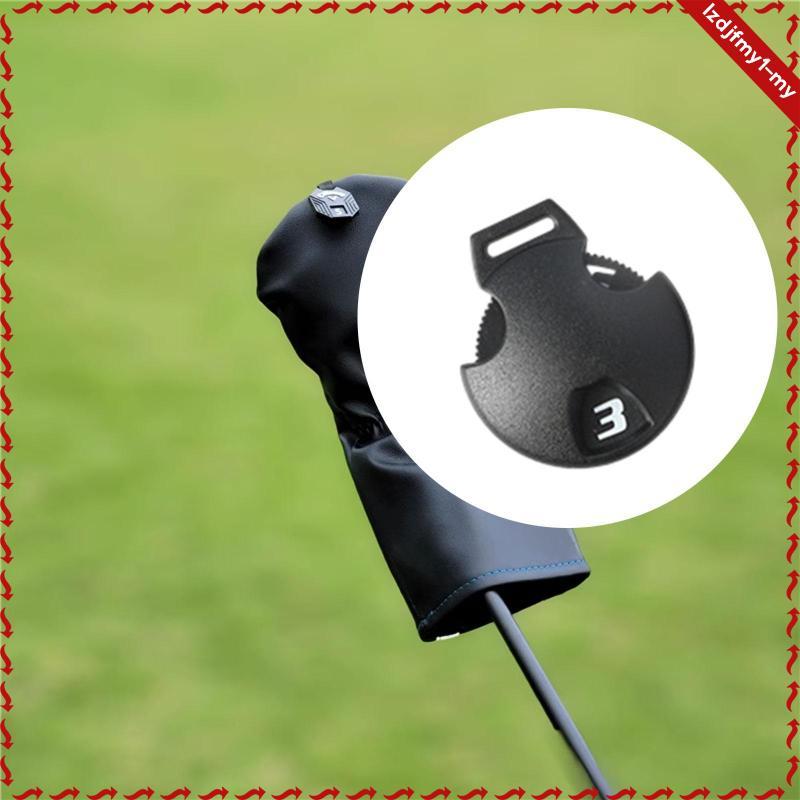 Leipupa Club Head Cover Number Tag Exchange Number -Tag -Setters Number: 3, 4, 5, 7, X Schnalle Numb