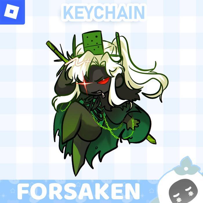 Ganci / Gantungan Kunci Akrilk ROBLOX FORSAKEN 1X1X1X1 BETRAYED