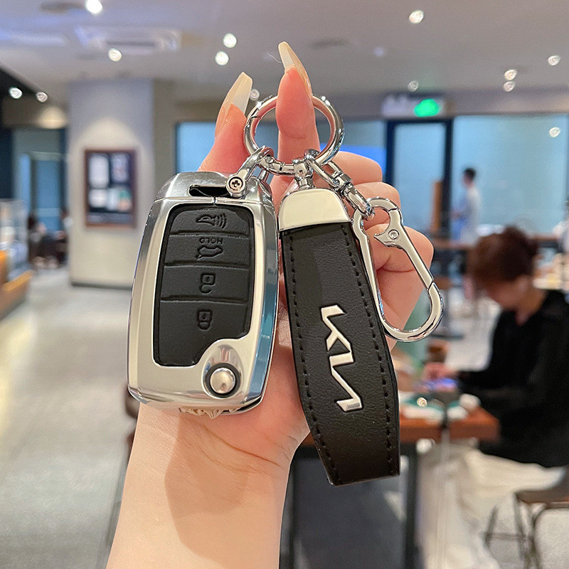 เหมาะสําหรับ 17 Kia K2nd Anniversary Special Edition Key Cover Old Style K3S Javale K4 Folding Car K