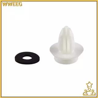 WWEEG 50/100 ชิ้นแผงประตูรถคลิป W/ซีลแหวน Auto Vehicle Retainer Fastener คลิปกันชนรถ Push Pin Rivet แผงประตูคลิปใหม่