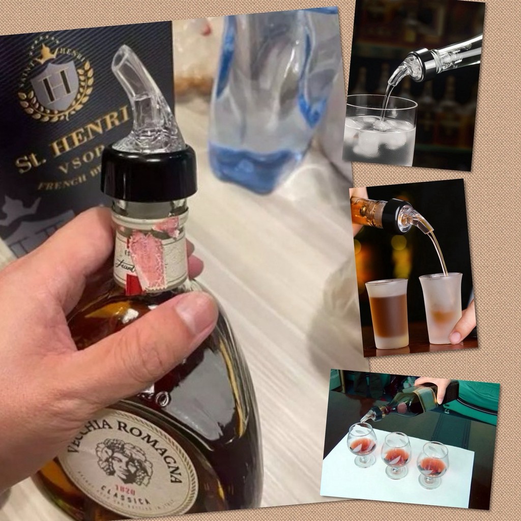 📍 จุกรินเหล้า จุกขวด จุก รินไวน์ เทเหล้า หยุดไหลเอง 30ml ปิดขวด เครื่องดื่ม เหล้า วิสกี้ น้ำเชื่อม รุ่นอัพเกรด 📍