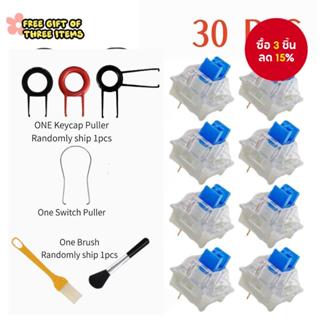 สวิตช์คีย์บอร์ด 30/50/90 ชิ้น สวิตช์สัมผัส 3 ขา สําหรับ MX O…