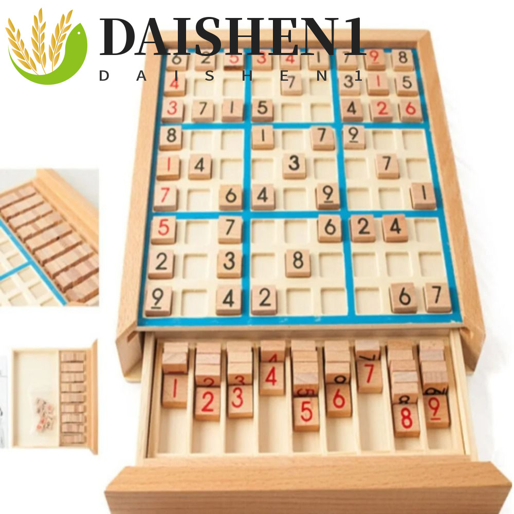 DAISHEN1 หมากรุก Sudoku, Sudoku Montessori Sudoku Crosswords ของเล่น, ของเล่นปริศนาคณิตศาสตร์ Infal 