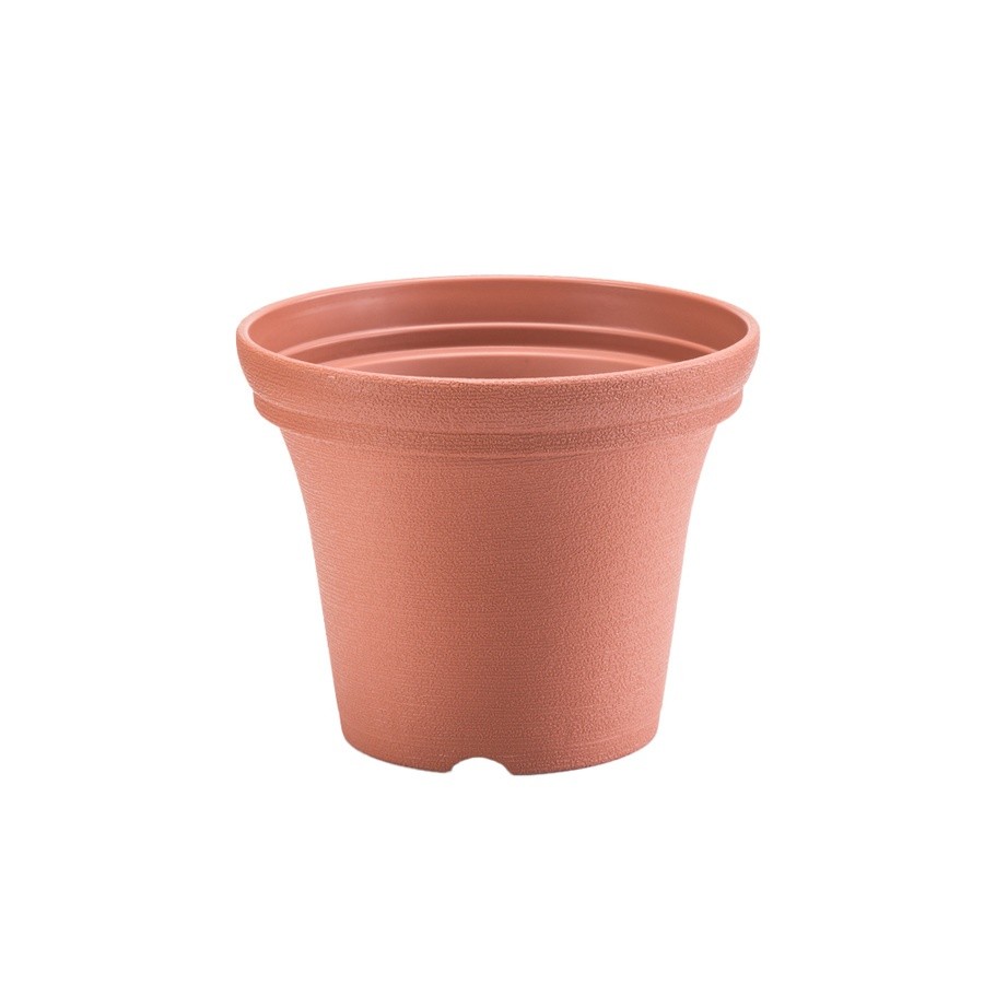 Tree’ O กระถางต้นไม้ รุ่น PY-2019RD ขนาด 25 x 25 x 20 ซม. (10นิ้ว) สี แดงอิฐ