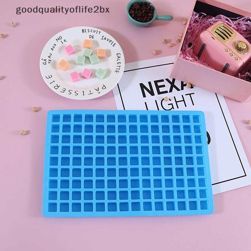 [ใหม่] 126 Cavity Square Candy Molds แม่พิมพ์ซิลิโคนสําหรับ Hard Candy Chocolate Ganache [TH]