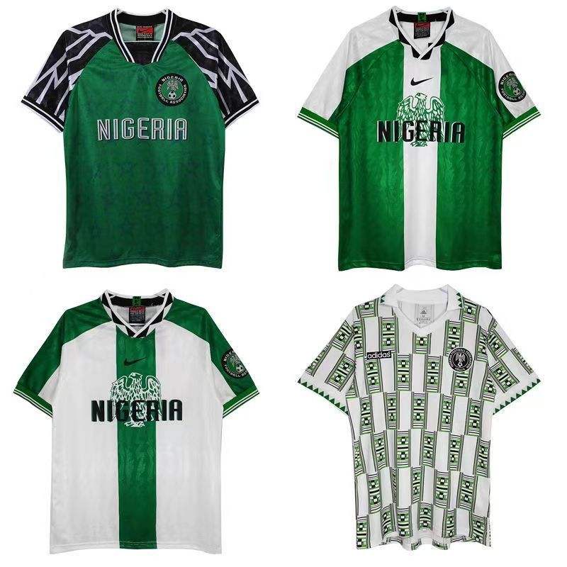 เสื้อบอลย้อนยุค OKOCHA ปี 1996 คุณภาพสูง พร้อมลายแบบกำหนดเอง