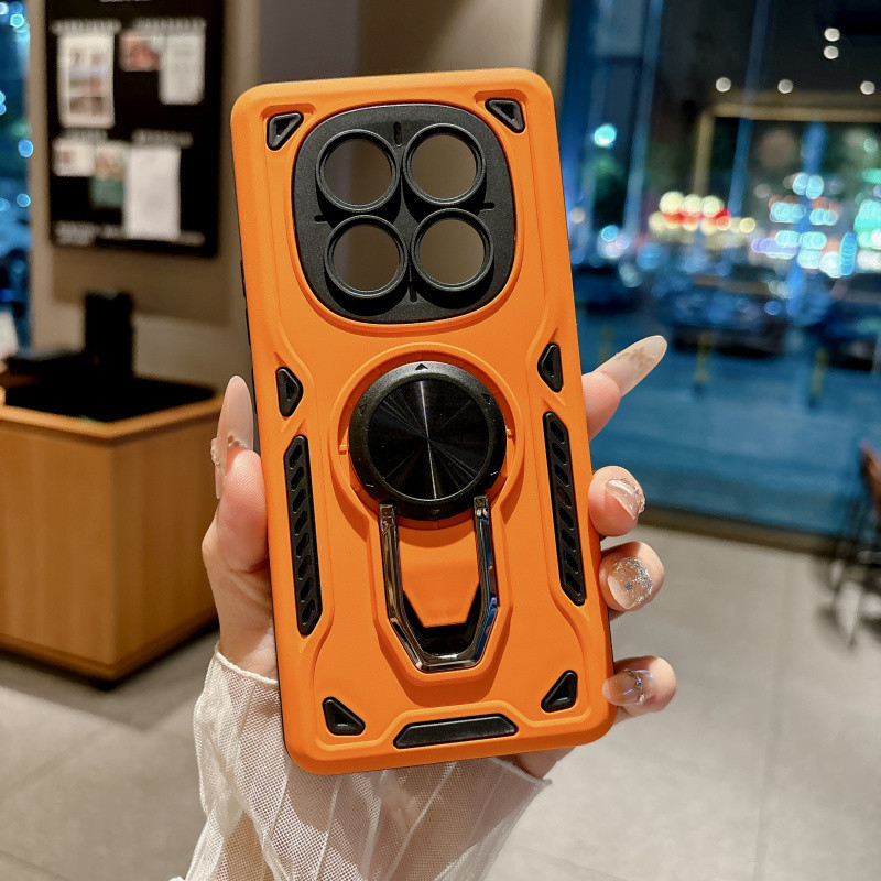 Heavy Duty เกราะแหวนแม่เหล็กสําหรับ Redmi หมายเหตุ 15 Pro 5G 15C หมายเหตุ 14 Pro + หมายเหตุ 13 Pro + 14C A5 4G กันกระแทก Hybrid Hard กันชนปกหลัง