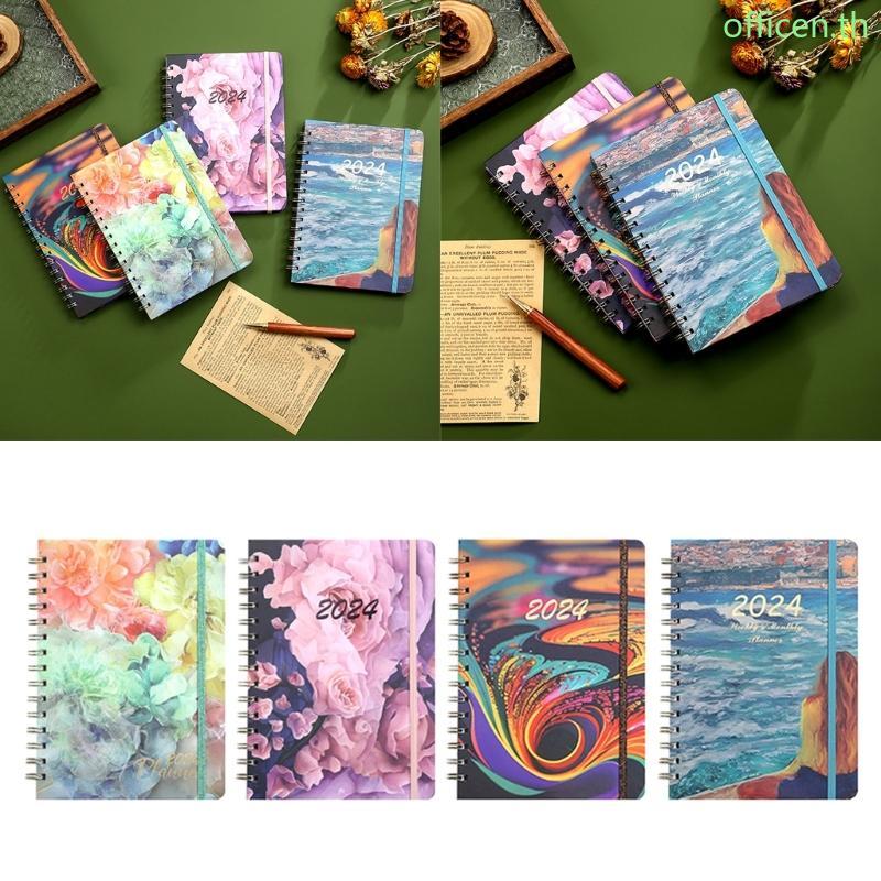 Cen Schedule Planner Spirals Binding Notebook To Do List Notebook Calendar Organizer