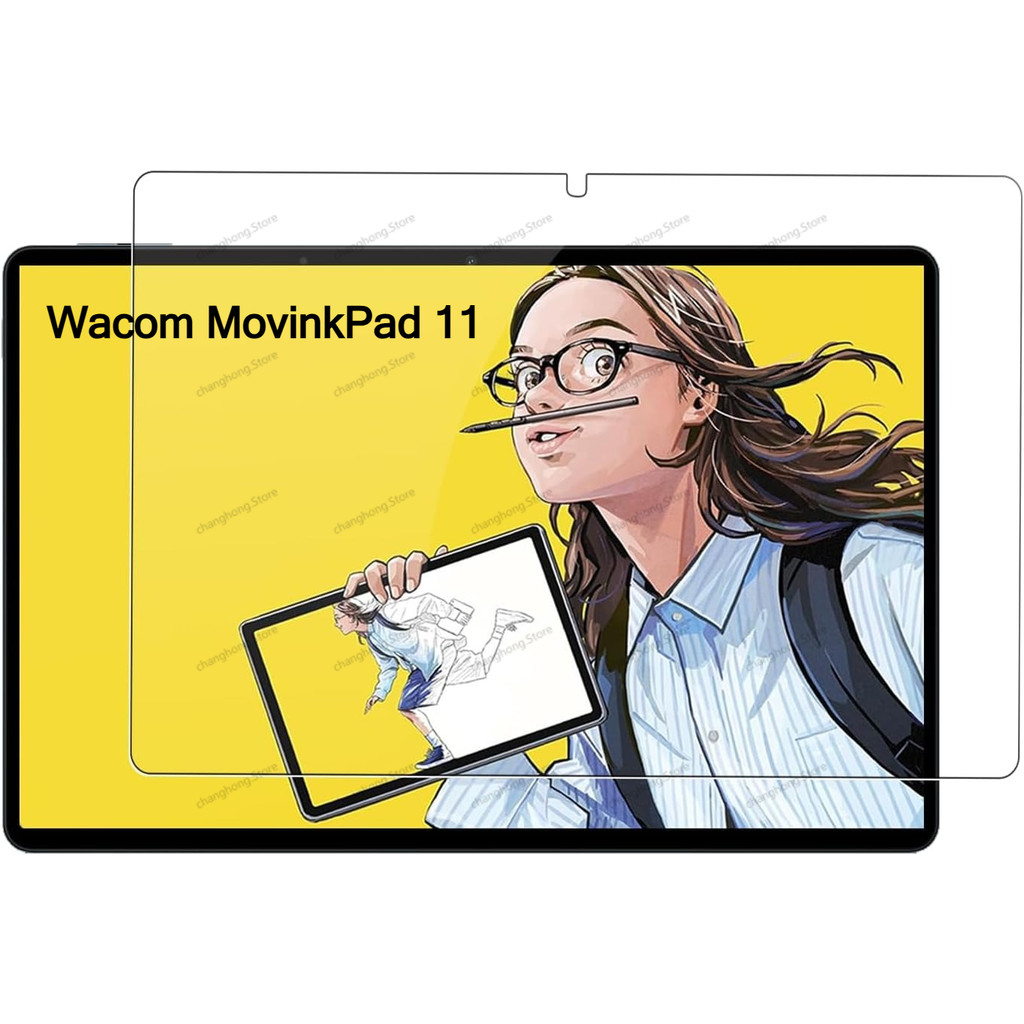 ป้องกันหน้าจอสําหรับ Wacom MovinkPad 11 11.55 นิ้ว 2025 แท็บเล็ต, ความแข็ง 9H, ป้องกันรอยขีดข่วนกระจ