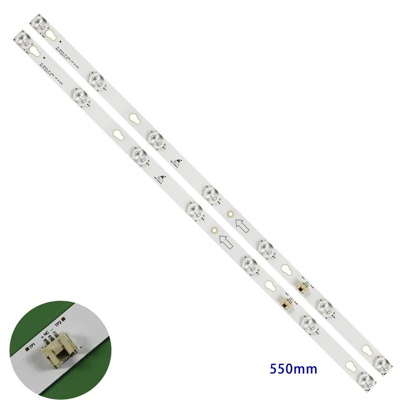 LED Backlight strip สําหรับ 4C-LB3206-HR01J 32L1800 32L2600 32L2800 32L2900 L32F168​​0B TOT_32D2900 