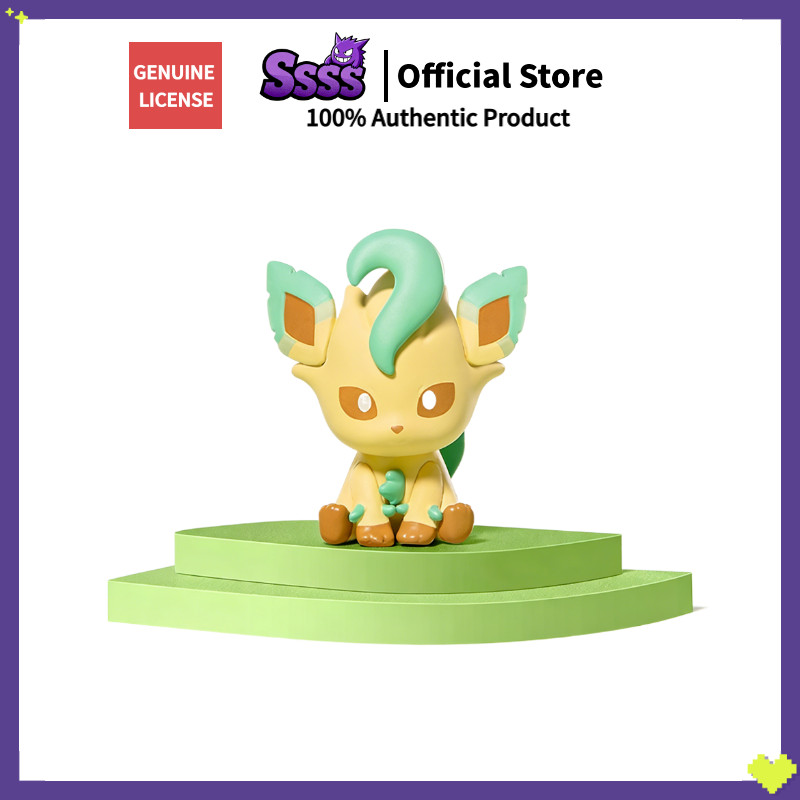 ของแท้Pokémon Little Adventure Series Second Bullet Eevee Eevee Fire Eevee Ree Eevee Miniตุ๊กตาน่ารั