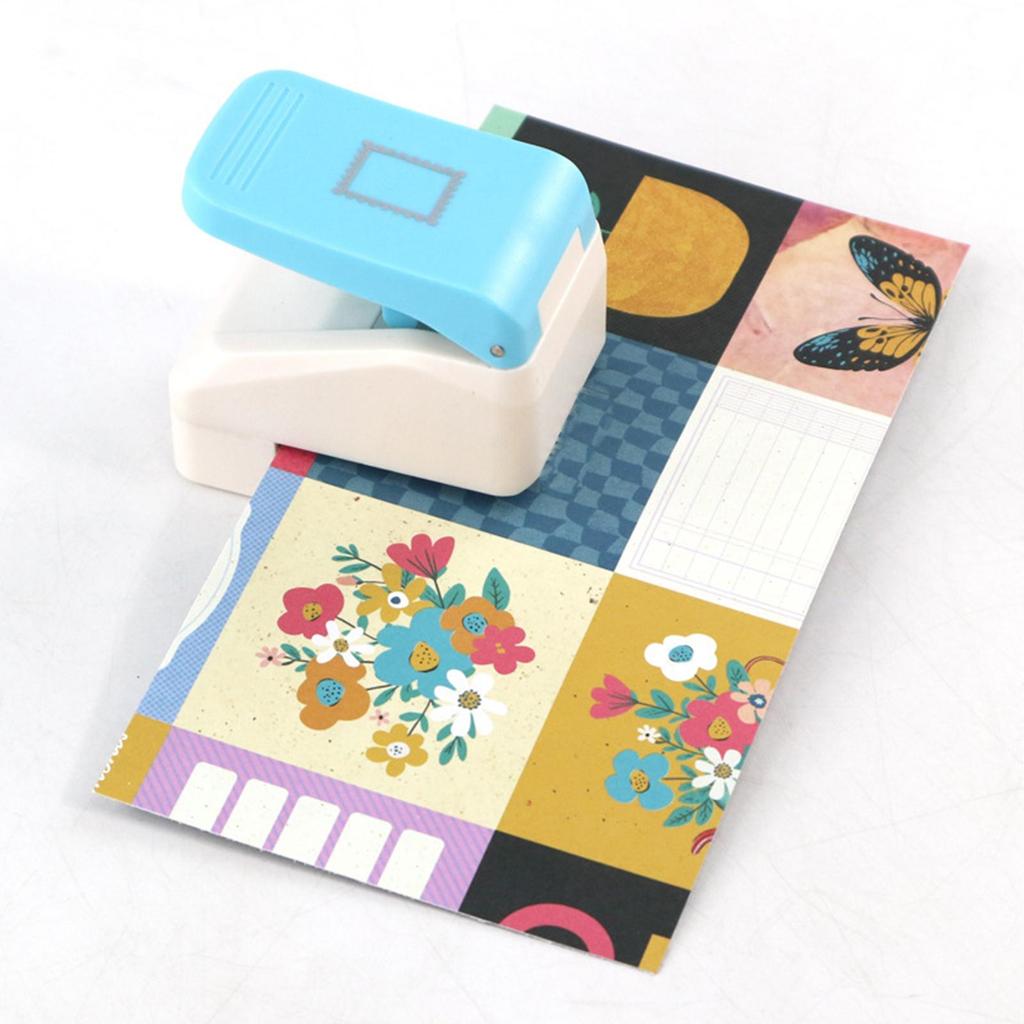 [svzfjuv] Craft Hole Punch Scrapbooking Stamp Punch สําหรับการ์ดทําอุปกรณ์สํานักงานและ