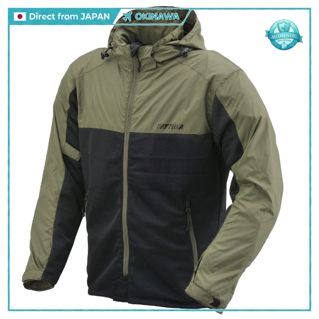 Daytona DJ-025 เสื้อแจ็คเก็ตการ์ด ตาข่าย Mesh ระบายอากาศ ไซส์ L ของแท้นำเข้าจากญี่ปุ่น