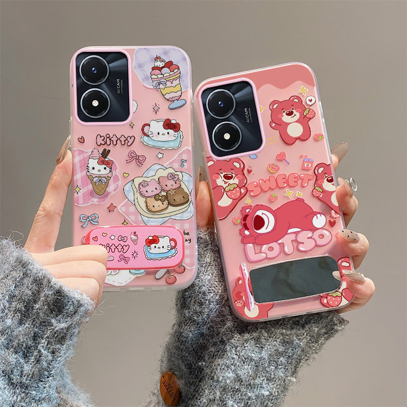 เคส vivo y02s เคส vivo y16 4g เคสกระจก เคสโทรศัพท์เยลลี่