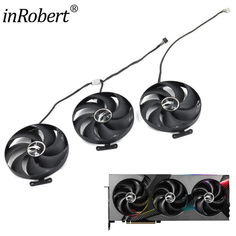 การ์ดพัดลมสําหรับ MSI GeForce RTX 5060 Ti 5070 VANGRD PLD10015B12H RTX5060Ti RTX5070 กราฟิกการ์ดพัดล