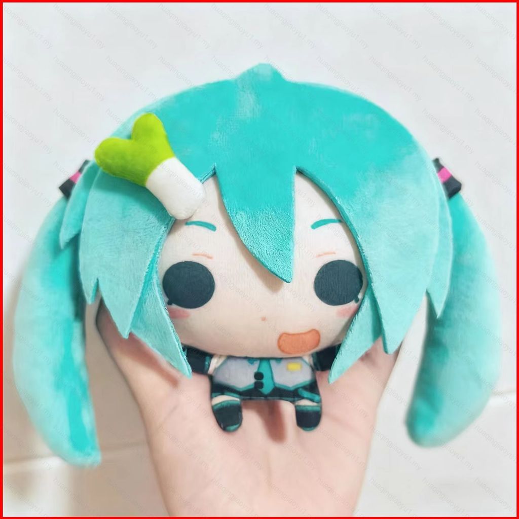 HQ Hatsune Miku Plushie น่ารักถั่วแบน Body Cotton Plush Bag Charm