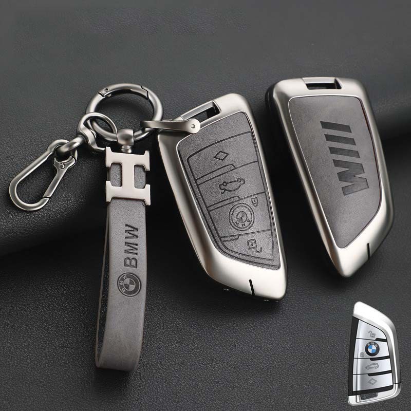 ALL Bmw ix i3 ix3 i7 X7 New7Series All 5Series 3Series 2016-2025 Key Holder Luxury Zinc alloy Car Ke