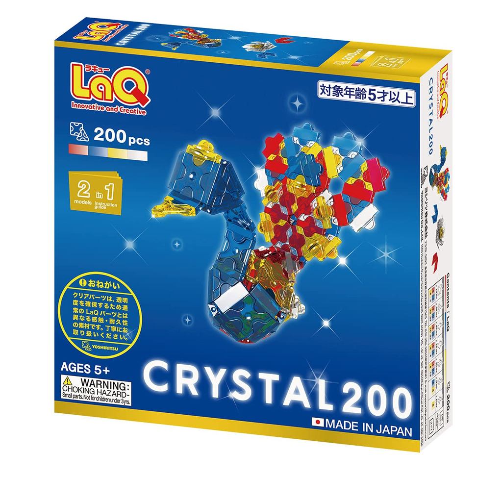 【Direct From Japan】Yoshiritsu LaQ Crystal Blocks Set