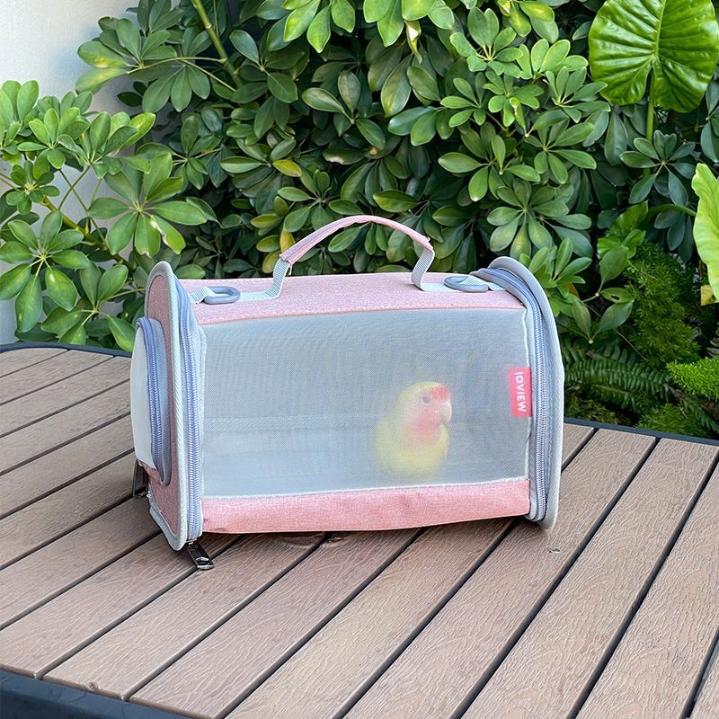 [Strap Design] Parrot Outing Bag Portable Birage Bag Xuanfenghe Peony Fashion Rabbit Hamster Bag Dia