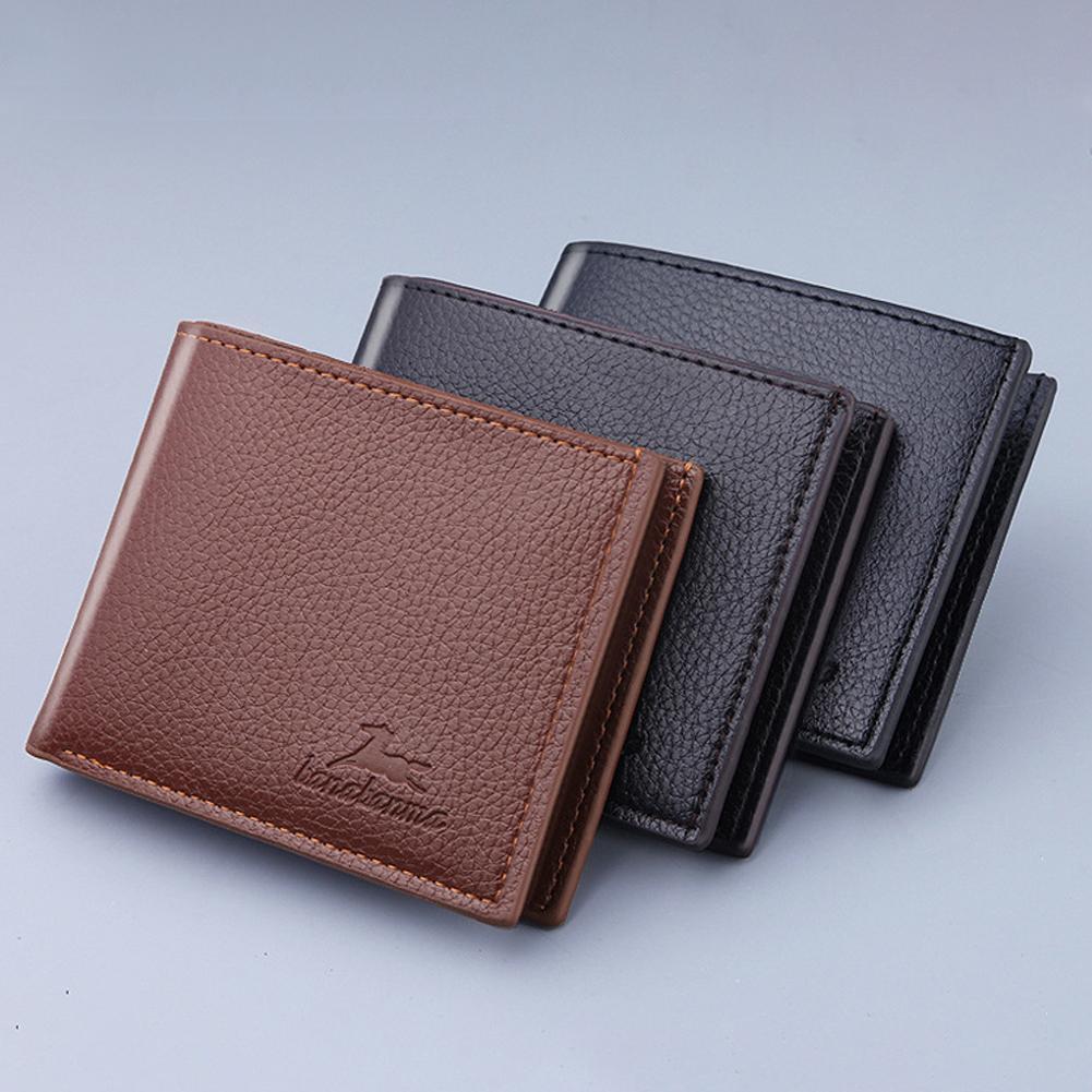 Ltra Thin Mens Vertical Wallet With Card Holder Mini Multifunctional Leather Case For Cards Z9k3