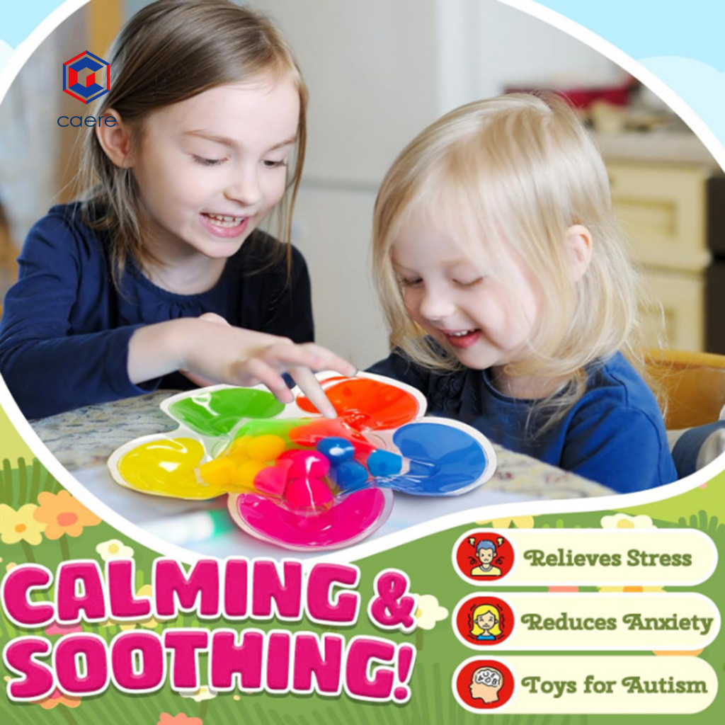 (Caere) Preschoolers Color Sorting Toy Educational Color Sorting Toy – Portable Educational Matching