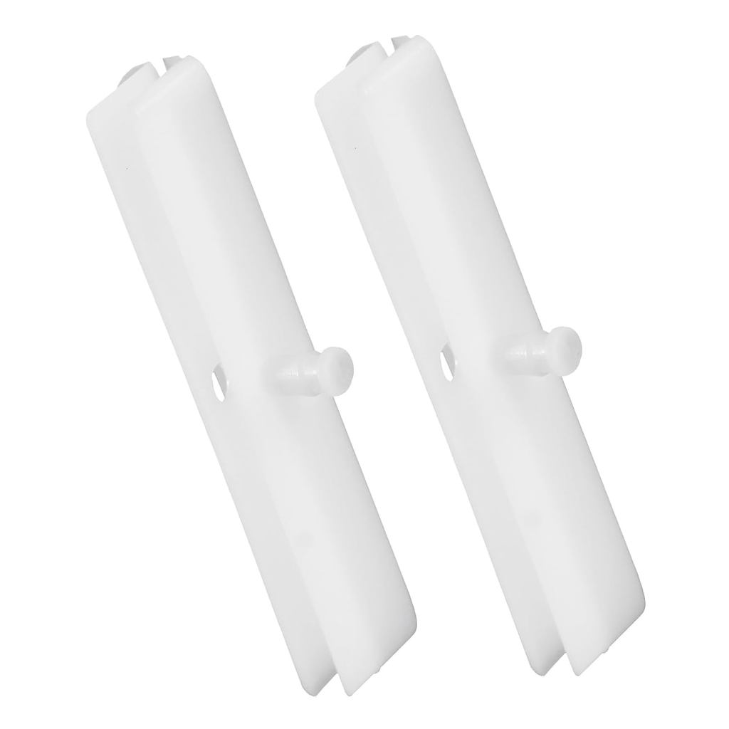 2ชิ้น 68399640AA ประตูหน้าต่างควบคุมแก้ว Run Channel ใช้งานร่วมกับ Fiat 2012-2018 500 500c, ชุดคลิปโ