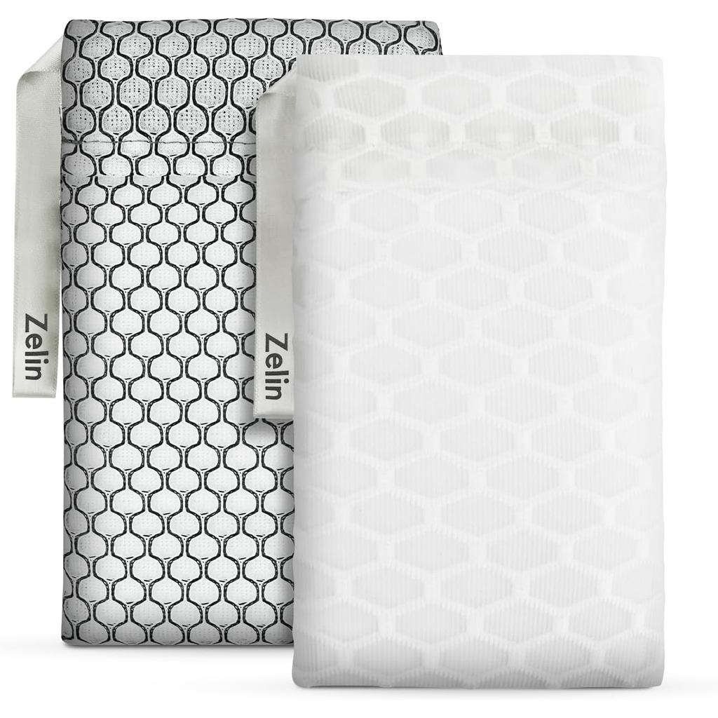 ถุงสบู่ zelin, กระเป๋าใส่สบู่บาร์ขัดผิว 2 แพ็คพร้อมผ้าพรีเมี่ยมสองชั้น, กระเป๋าใส่สบู่สําหรับฟองและท