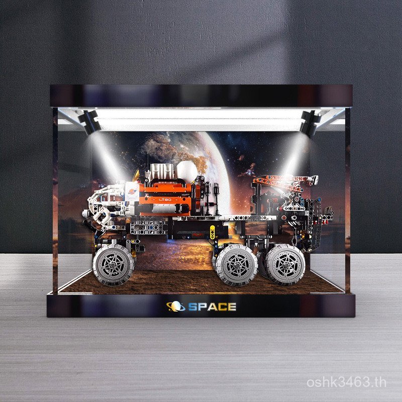 Model Detection Group 42180 Le Dust Cover HD Mechanical Mars กล่องเก็บของอะคริลิคเหมาะสําหรับรถสูง F