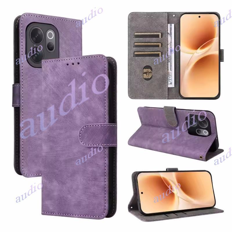 Vivo V70 5G 2026 Flip หนังสําหรับ vivo V70 Elite FE VivoV70 Elite FE 5G 2026 Magnetic Bracket ปลอกกั