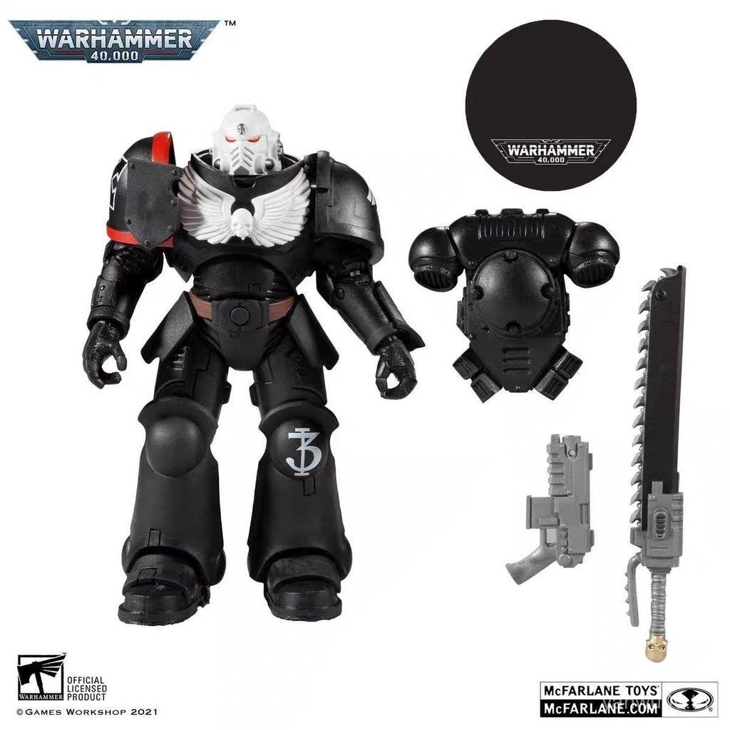 สินค้าใหม่ Star Warrior Dark Crow Guard Figure Battle Leader Kaiwan Shrek Warhammer 40K Game McFarla