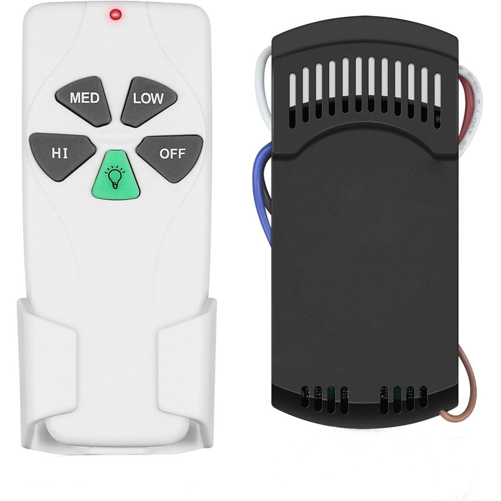 FAN-53T Universal Basic On/Off เพดานพัดลมรีโมทคอนโทรลชุดทํางานร่วมกับ Hampton Bay Hunter Litex, เปลี