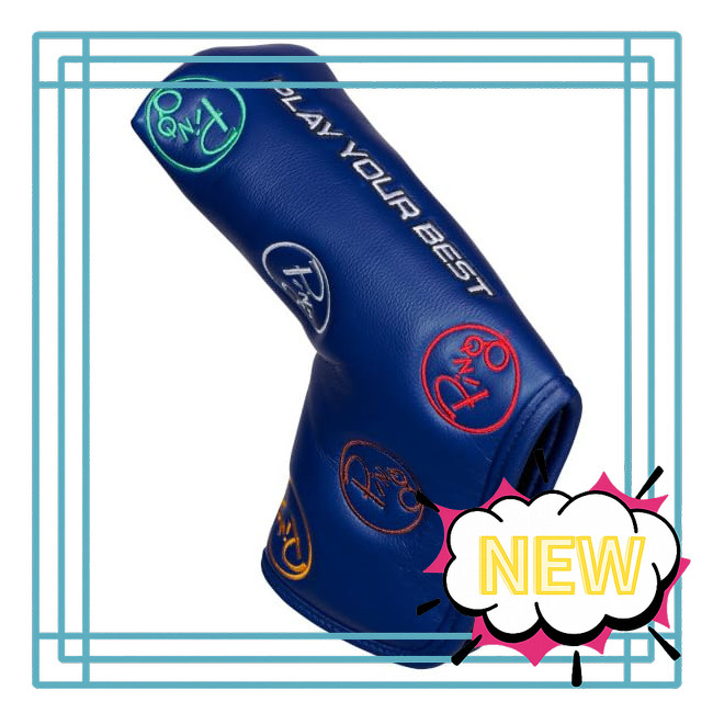 PING PING Head Cover Dancing PING Putter Cover Turquoise