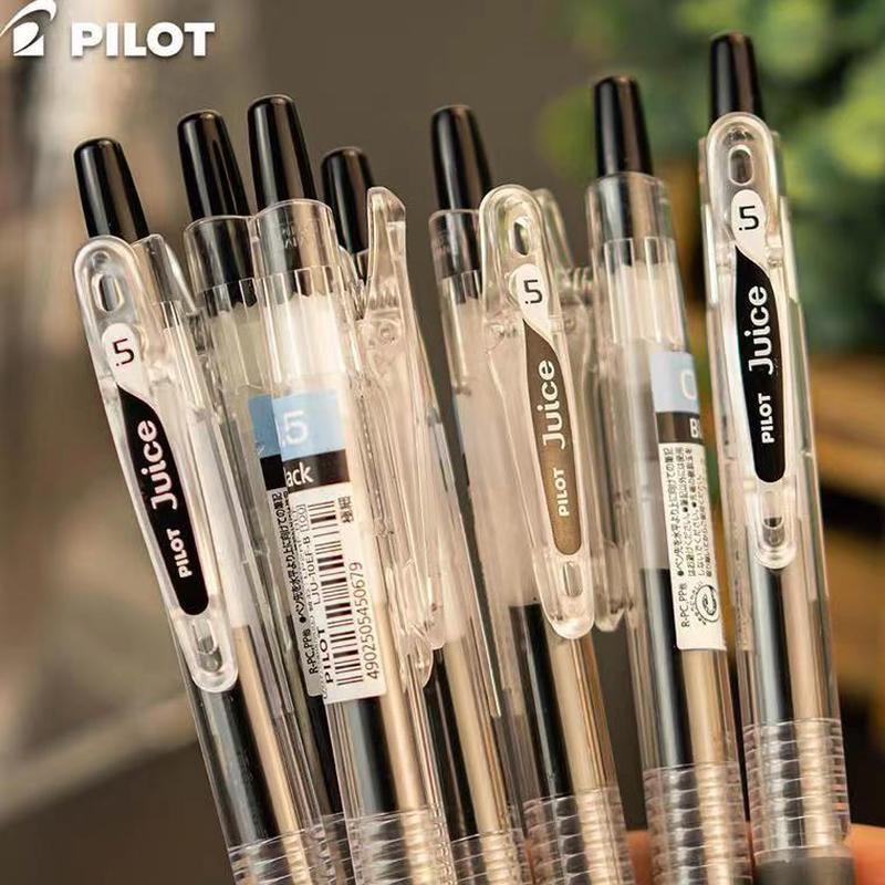 Japan PILOT PILOT PILOT ปากกาน้ําผลไม้ LJU-10EF ปากกาเจลสําหรับนักเรียน 0.5 มม. แปรงสอบ ปากกาคําถาม