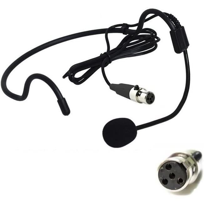 ชุดหูฟังทดแทนสําหรับ Shure BLX1 Wireless Bodypack Transmitter 4-pin Mini-Connector, คอนเดนเซอร์, Uni