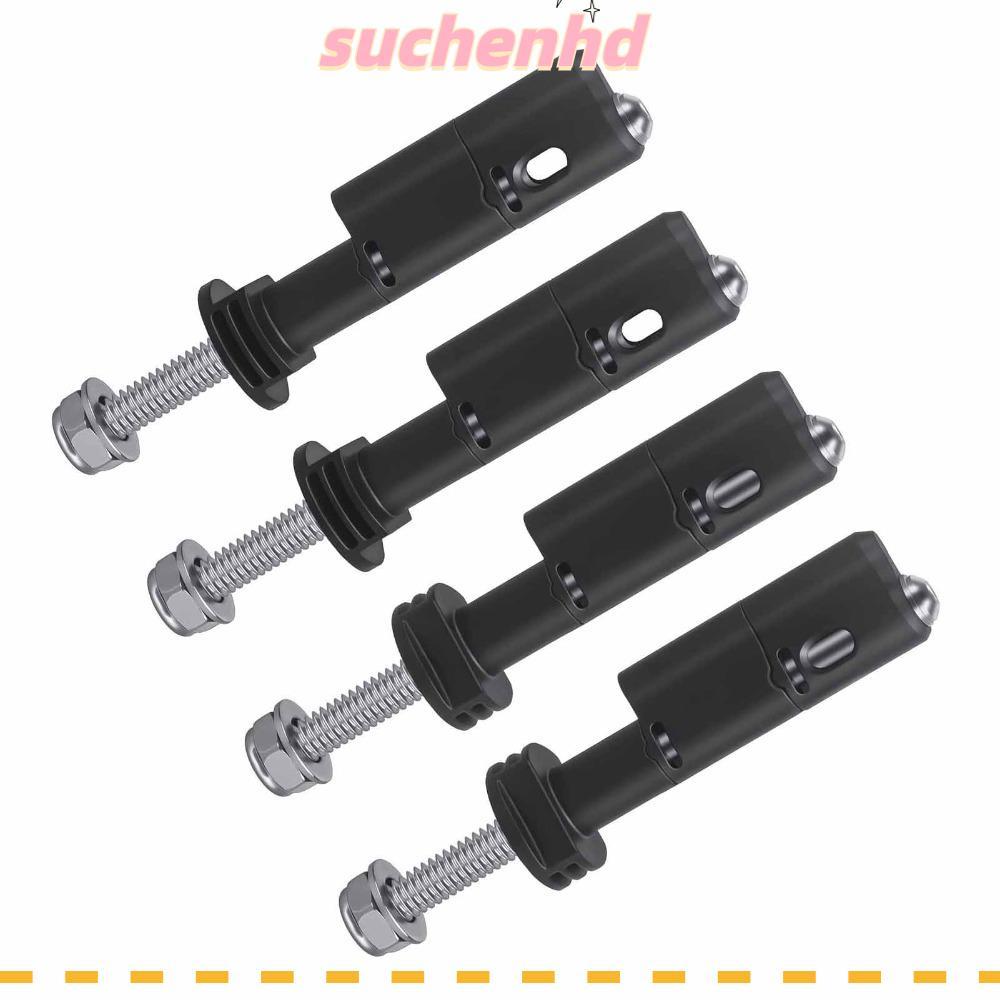 SUCHENHD หมุดยึดบอร์ดลาก 4 ชิ้น, หมุดยึดความยาว 140 มม., การออกแบบแบบล็อคได้เข้ากันได้กับ หมุดยึดควา