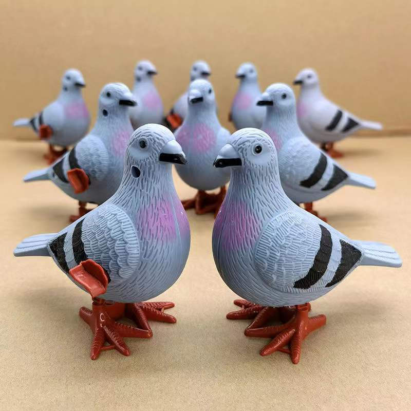 Simulated small12y Bouncing Girl Cute Educational Toy1-4Hot-selling new product wind-up red net pige