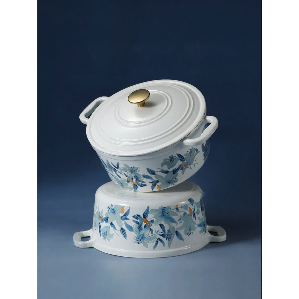 CAROTE | หม้อตุ๋นเหล็กหล่อเคลือบสารกันติด