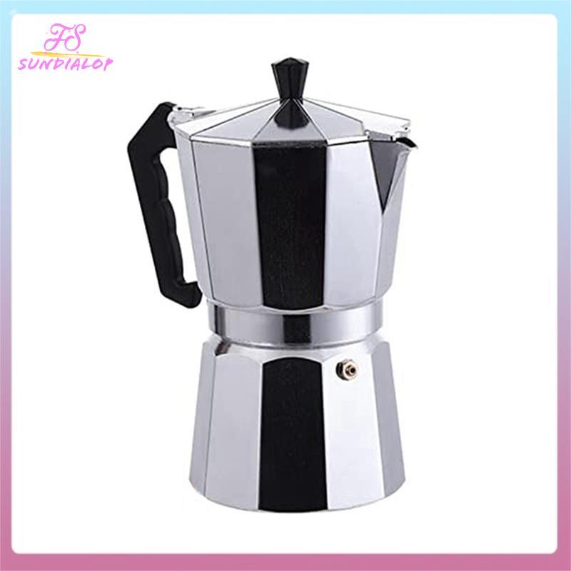 [sundialop.th] หม้อต้มกาแฟ Espresso Maker Moka Pot Stovetop Espresso Maker หม้อกาแฟสําหรับเอสเปรสโซร