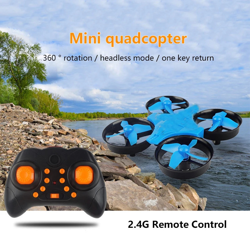 Mini DIY RC Drone 2.4G 4CH 6 แกน Gyro Quadcopter พร้อมแบตเตอรี่พิเศษสําหรับ Eachine E010 JJRC H36 RT