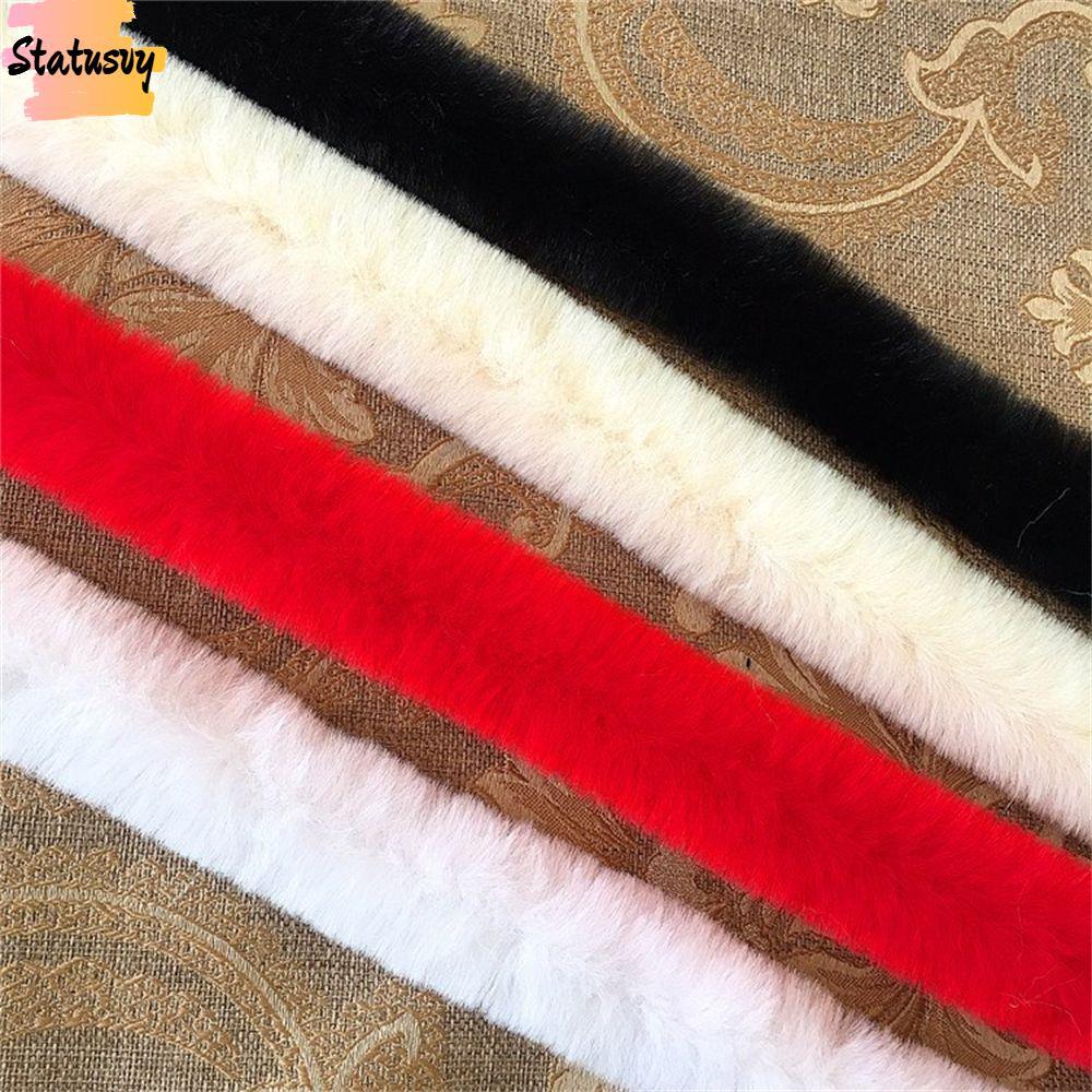 STATUSVY Furry Ribbon DIY Craft Trimming Ribbon เย็บ 100 ซม.