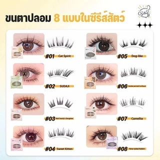 ซื้อ 1 แถม 1 + แหนบฟรี🔥ขนตาปลอมมีกาวในตัว เส้นขนตาบาง ใส่สบาย ดูเป็นธรรมชาติ ขยายตา ติดทน ใช้ซ้ำได้ เหมาะสำหรับมือใหม่