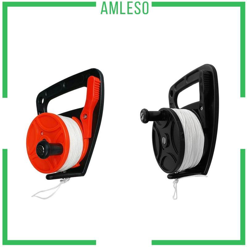 [Finger Spool Cave Dive SMB Reel 150ft] มีที่จับสำหรับการดำน้ำ