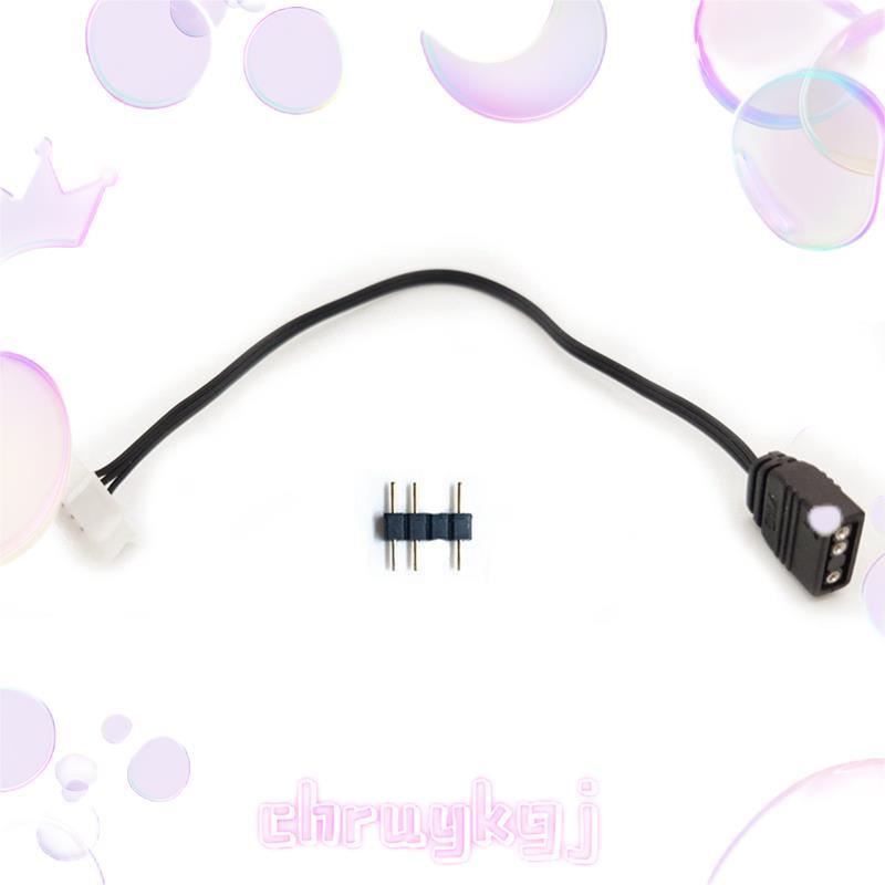 6Pin ถึง 5V ARGB 3Pin สายแปลงสําหรับพัดลมคอนโทรลเลอร์พัดลมอะแดปเตอร์สาย chruykgj.th